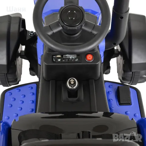 Акумулаторен трактор Rancher син

, снимка 6 - Детски велосипеди, триколки и коли - 50323692