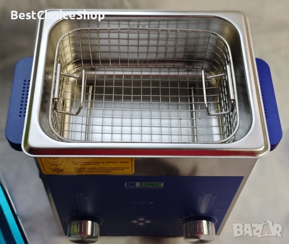 DK SONIC 2L ултразвуков почистваща вана с таймер и нагревател, снимка 8 - Друга електроника - 53599714