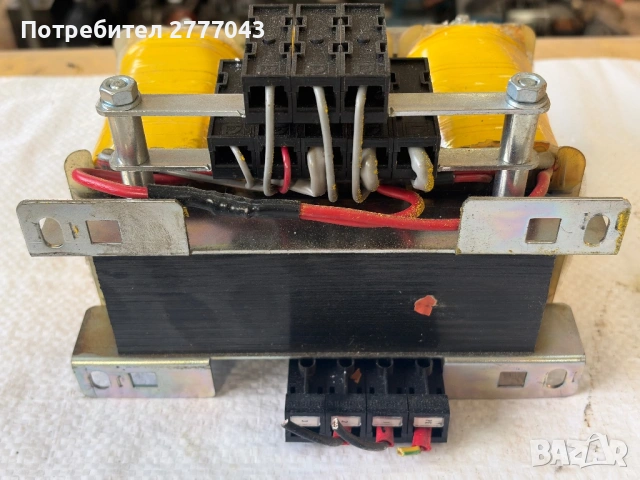Трифазен трансформатор Arburg (Elektrotechnik) 5200VA / 380V – Индустриален, снимка 3 - Резервни части за машини - 53625998