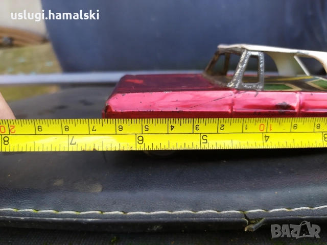 Стара ламаринена играчка, снимка 7 - Антикварни и старинни предмети - 52547150