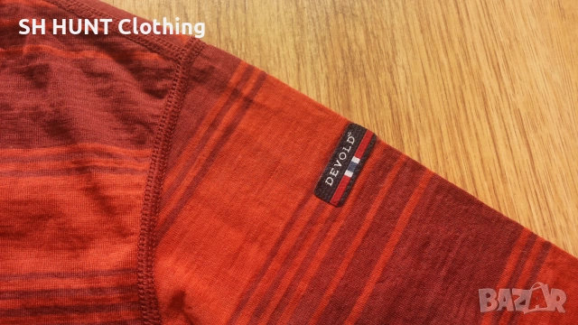 DEVOLD THERMO Underwear 100% Merino Wool размер S термо блуза 100% Мерино вълна - 2253, снимка 4 - Блузи - 53660979