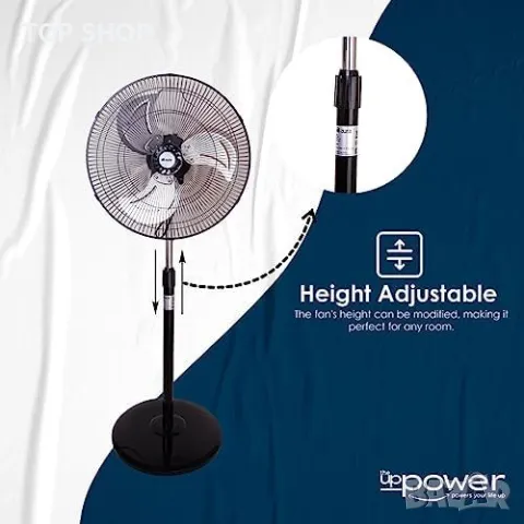 Нов Висококачествен Вентилатор 3 скорости Охлаждане Дом Офис, снимка 2 - Други стоки за дома - 49927522