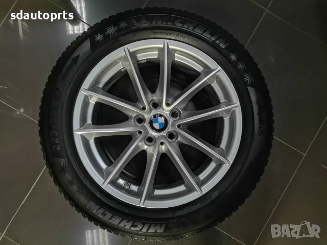 17" BMW Джанти Style 618 Гуми Michelin Alpine 5 Датчици G22 G23 G26 G30 G31 i4, снимка 2 - Гуми и джанти - 42395825