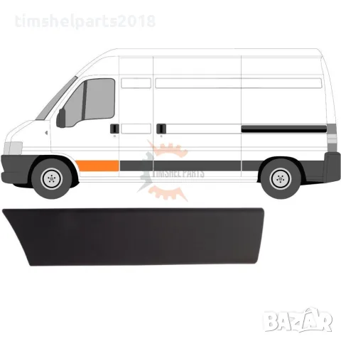 Лайстна предна врата FIAT Ducato-PEUGEOT Boxer- CITROEN Jumper- от 2002 до 2006 год. - ЛЯВО