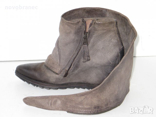 Air Step 38 екстравагантни ръчно изработени боти естествена кожа, снимка 5 - Дамски боти - 35708465