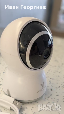 Cangaroo Камера Бебефон Wi-Fi / LAN 3MP Teya , снимка 2 - HD камери - 51369853