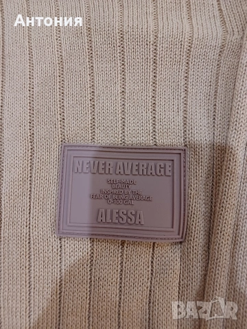 Рокля от плетиво на Alessa, снимка 3 - Рокли - 53863760