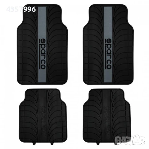 Универсални PVC стелки Sparco - Червени и Сиви , снимка 3 - Аксесоари и консумативи - 51038917