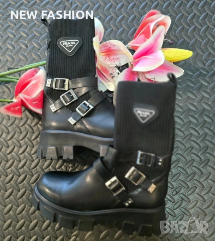 Дамски Боти ✨Prada , снимка 2 - Дамски боти - 52323860