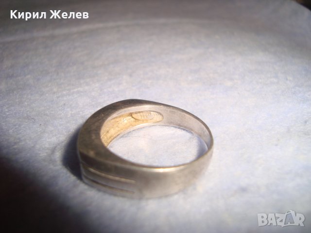 SEZGIN СРЕБЪРЕН АРТ ПРЪСТЕН МАРКОВ СЕЗГИН 925 СРЕБРО925 ОКСИДИРАН ЮВЕЛИРНА БУТИКОВА ИЗРАБОТКА 25968, снимка 6 - Пръстени - 35950931