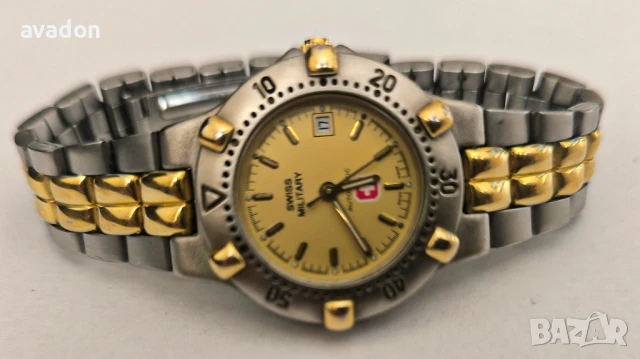 SWISS MILITARY automatic womens 25 jewels ETA 2671, снимка 2 - Дамски - 51394727