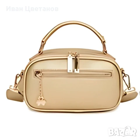 Модерна дамска чанта с ципове в различни цветове, снимка 5 - Чанти - 50869928