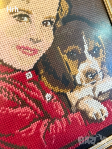 Стар гоблен Швеция, снимка 2 - Гоблени - 52606820