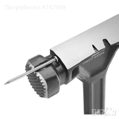 Чук кофражен с магнит DeWALT DWHT51005-0, снимка 2 - Други инструменти - 53612004