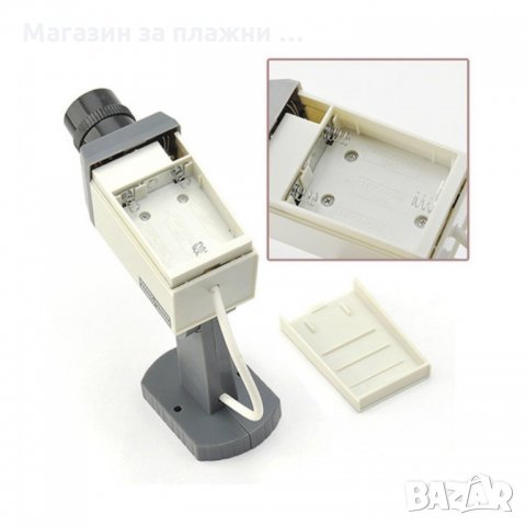 Фалшива камера за видеонаблюдение със сензор за движение - код ОСТРА, снимка 5 - Други - 34503572