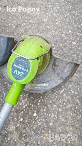 тример за косене greenworks., снимка 2 - Градинска техника - 51556313