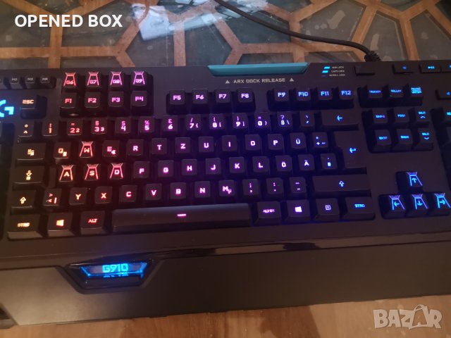 Механична геймърска клавиатура Logitech G910, 50+ броя налични, снимка 4 - Клавиатури и мишки - 40875406