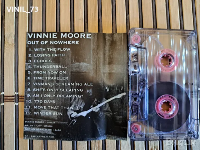 Vinnie Moore – Out Of Nowhere, снимка 3 - Аудио касети - 48844144