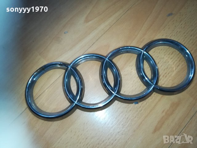 audi 27,5x9,5см емблема 1602221721, снимка 2 - Аксесоари и консумативи - 35812392