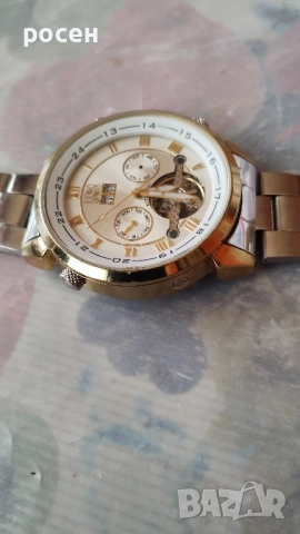 автоматичен часовник хронограф leno Leontis, снимка 3 - Мъжки - 52508927