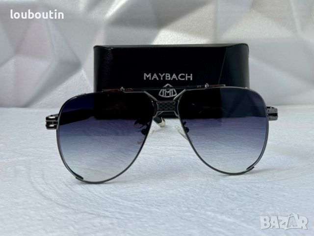 Maybach 2024 мъжки слънчеви очила маска 2 цвята, снимка 8 - Слънчеви и диоптрични очила - 44516792
