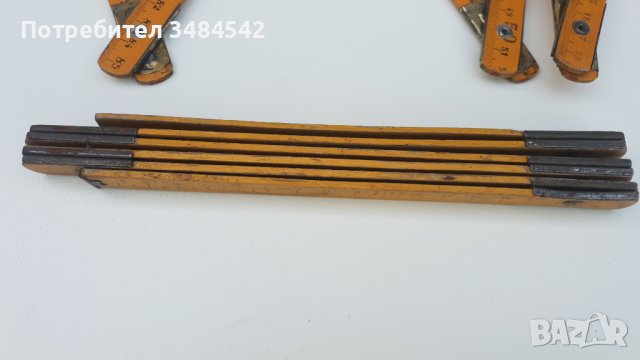 Ретро дървен метър, снимка 3 - Антикварни и старинни предмети - 41553201
