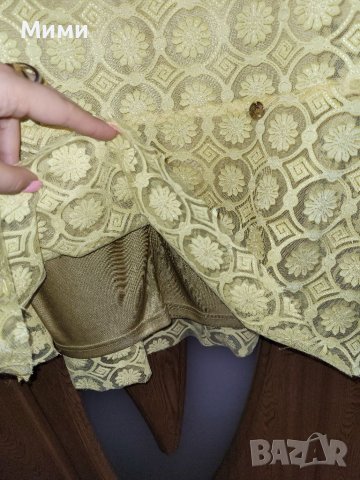 Жълта рокля Lucy, снимка 4 - Рокли - 41779944