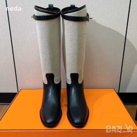Hermes (реплика) 78, снимка 8 - Дамски ботуши - 42330928