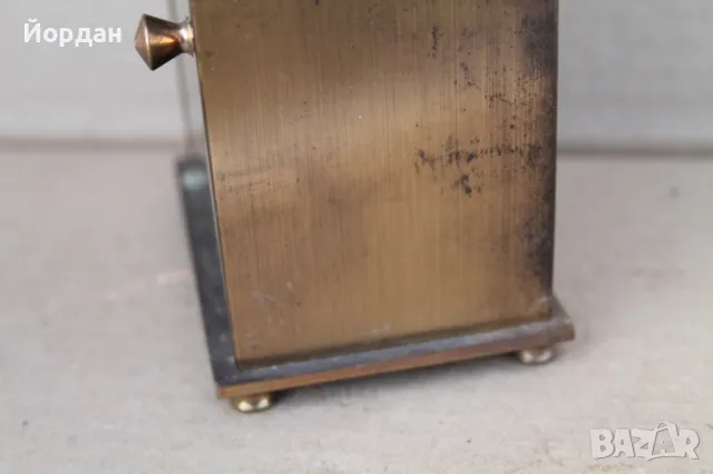 Масивен Англииски настолен часовник с Немски механизъм, снимка 13 - Антикварни и старинни предмети - 47356636