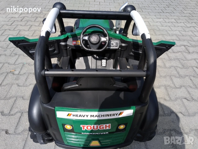 TEXAS акумулаторен трактор HARVEST зелен, снимка 6 - Други - 53849400