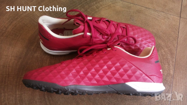 NIKE TIEMPO Leather Astro Turf Football Размер EUR 42 / UK 7,5 стоножки за футбол 134-14-S, снимка 7 - Футбол - 53042680