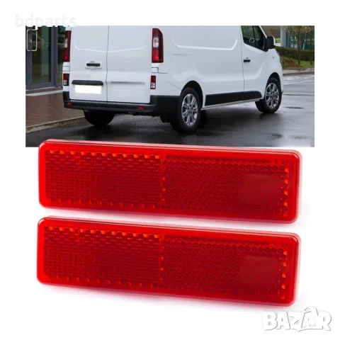 Рефлектор за задна броня, Renault Master Trafic, Nissan, Fiat, снимка 4 - Части - 56141495