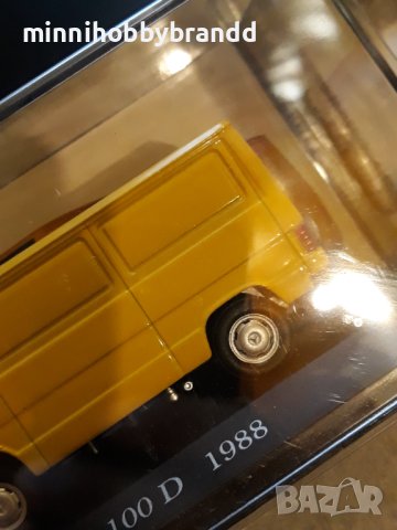 Mercedes Benz MB 100 D  1988 .  1.43   SCALE  IXO /DEAGOSTINI , снимка 11 - Колекции - 41967737