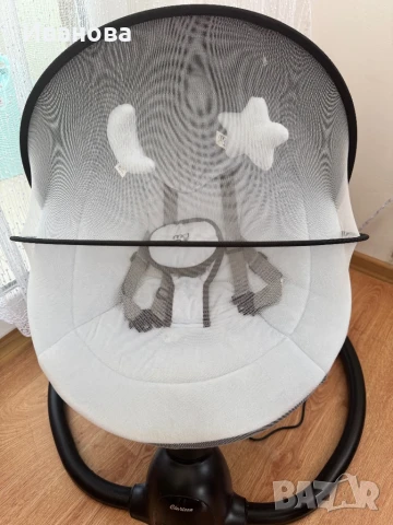 Бебешка електрическа люлка Moni-Clarissa, снимка 4 - Детски люлки - 50889249