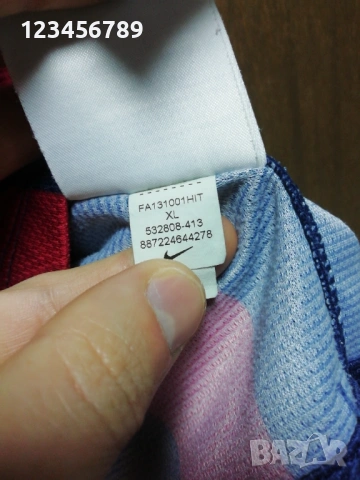 Барселона Неймар оригинална тениска фланелка екип Nike Barcelona Neymar Jr, снимка 8 - Тениски - 53094807