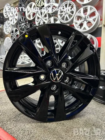 Джанти 16 Цола 5х120 VW T7 Multivan Man Crafter ID Buzz Нови Оригинални , снимка 2 - Гуми и джанти - 48347618