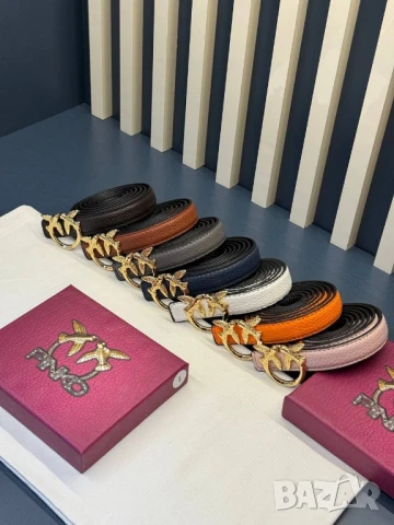 колани от естествена кожа в кутия pinko , снимка 10 - Колани - 50580445