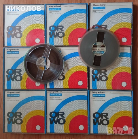 магнетофонни ролки ORWO, снимка 2 - Други - 53184402