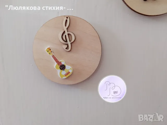 Декоративно магнитче/сувенир за китарист