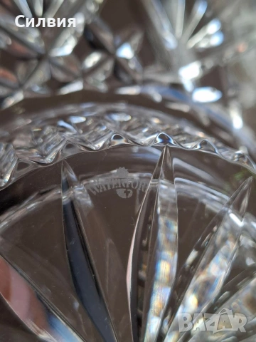 Кристален свещник Waterford , снимка 5 - Декорация за дома - 53708232