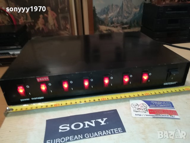 VOLTCRAFT POWER MANAGER-ВНОС GERMANY LNV1808231702, снимка 2 - Ресийвъри, усилватели, смесителни пултове - 41896104