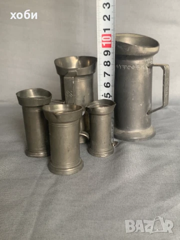 мерки за течности , снимка 2 - Антикварни и старинни предмети - 51394633