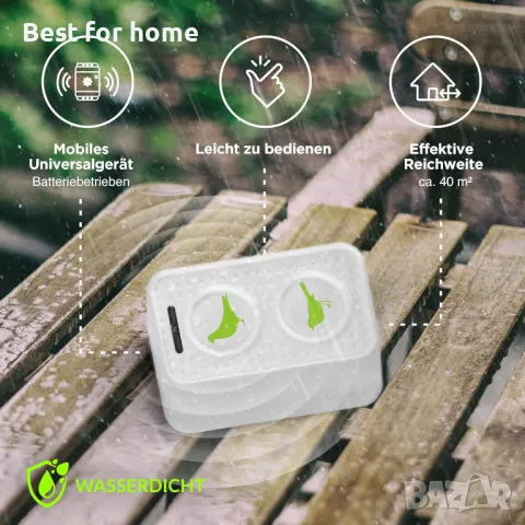 ИЗОТРОНИЧЕН Мобилен Устройство за Отблъскване на Гълъби и Птици, снимка 3 - Други стоки за животни - 50278073