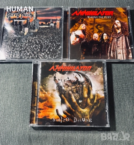 Megadeth - Annihilator - Anthrax , снимка 14 - CD дискове - 52662968