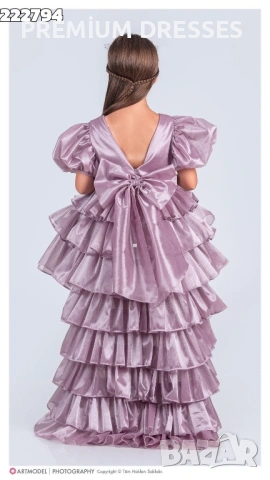 Детски рокля на едро