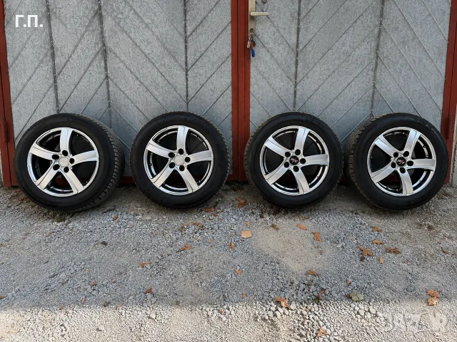 Зимни гуми Michelin Alpin 7 205/55/16 с джанти Alutec 5x112