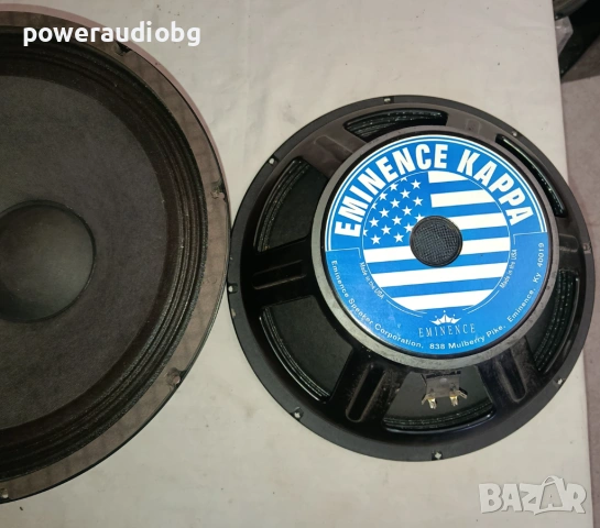 Американски Профи 15 инча говорители Eminence Kappa-15A - 450W/900W - 8 OHM - 2бр., снимка 3 - Тонколони - 53658938