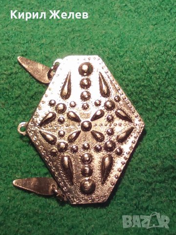 ЕТНО-АРТ СРЕБРИСТА ОРНАМЕНТИРАНА БРОШКА 5163, снимка 9 - Други - 31230600