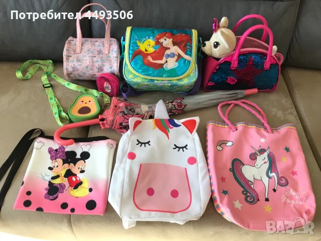 Детски чанти и чадърче., снимка 2 - Чанти - 56037301