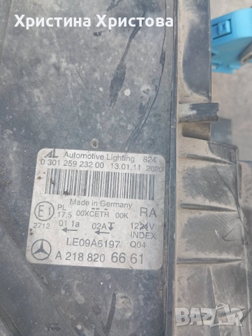 Десен фар Мерцедес CLS А 218 820 66 61/2013, снимка 6 - Части - 52872397